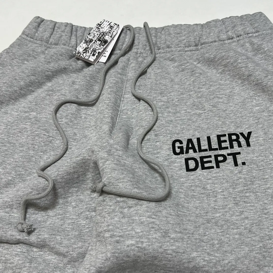 GALLERY DEPT. ENGLISH LOGO SWEAT PANTS E English basic logo sweatpants Vintage washed trousers floral gray S-XL